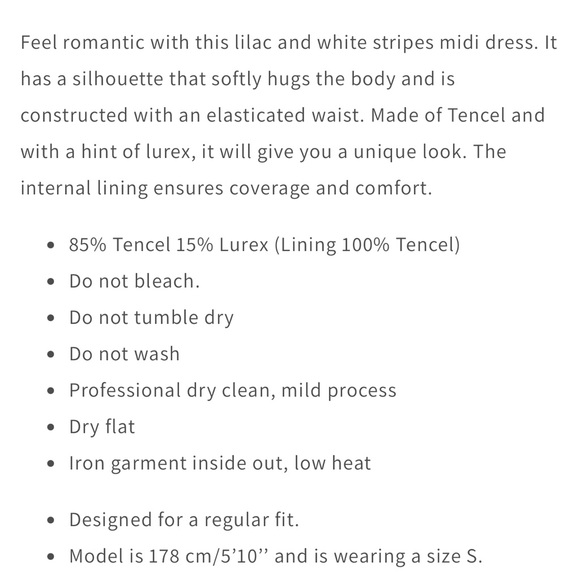 Happy Sheep tencel batwing dress NWOT - Picture 4 of 10